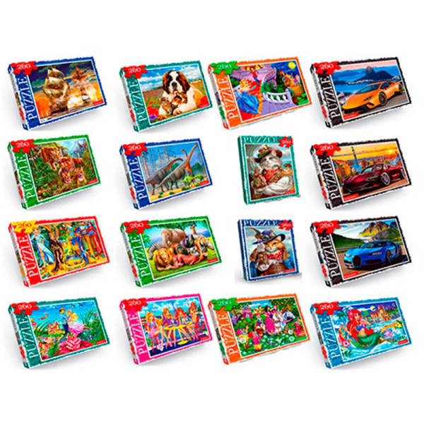 Пазл Danko Toys 260 елементів С260-14-01020304...16