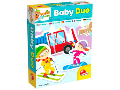 Ігровий набір LISCIANI GIOCHI Baby DUO (13 пазлів Ринок) 65431