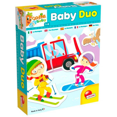 Ігровий набір LISCIANI GIOCHI Baby DUO (13 пазлів Ринок) 65431