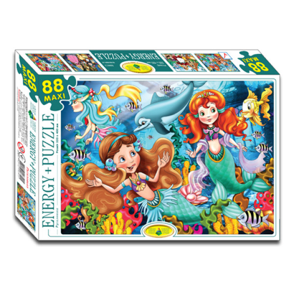 Пазли Русалонька 88 ел Арт.ЕГ-15 ЕГ-15 Пазли Русалонька 88 ел Арт.ЕГ-15 ЕГ-15