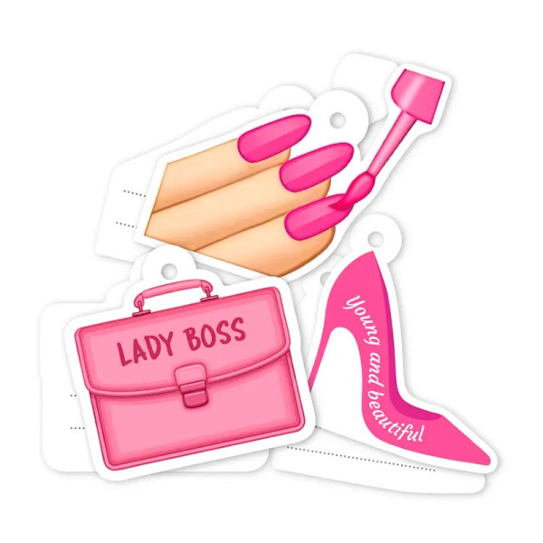 Набір тегів FunMi "Lady Boss" 10 штук 22771