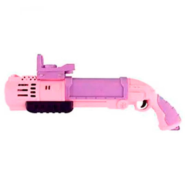Пістолет з мильними бульбашками на батарейках 2201-4_Pink Пістолет з мильними бульбашками на батарейках 2201-4_Pink