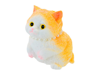 Антистрес Таба котик 14 см C2871_Orange