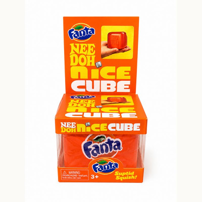 Сквіш Ice Cube Fanta Pepsi Sprite 5 см ic-0001_Orange