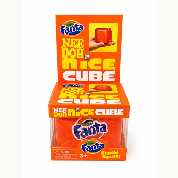 Сквіш Ice Cube Fanta Pepsi Sprite 5 см ic-0001_Orange