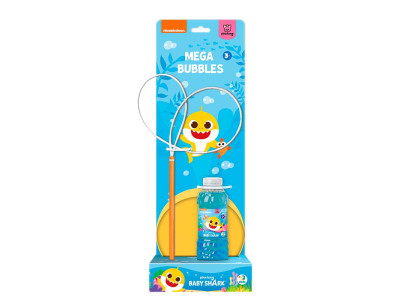 Бульбашки мильні Dodo «Mega Bubbles з тарілкою. Baby Shark» 450 мл 200515