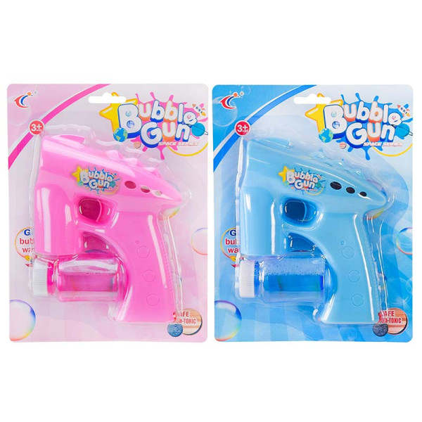 пістолет на мильних бульбашках 2 кольори в ассортименті 568-2B