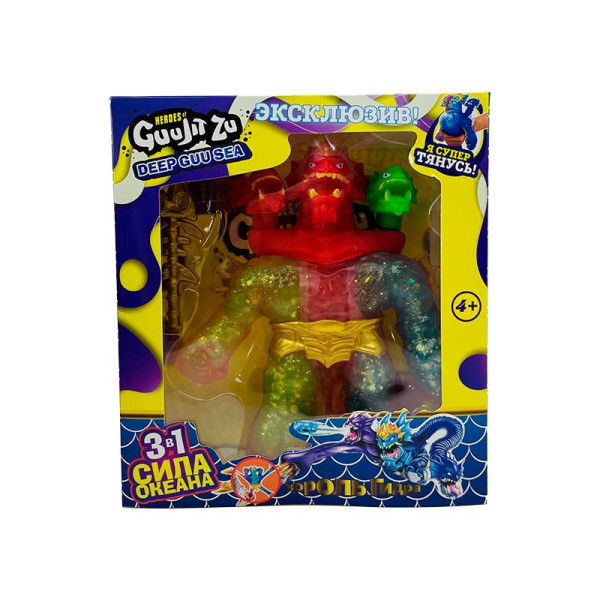 Стретч-антистрес GuujitZu 3 голови C2885_Red