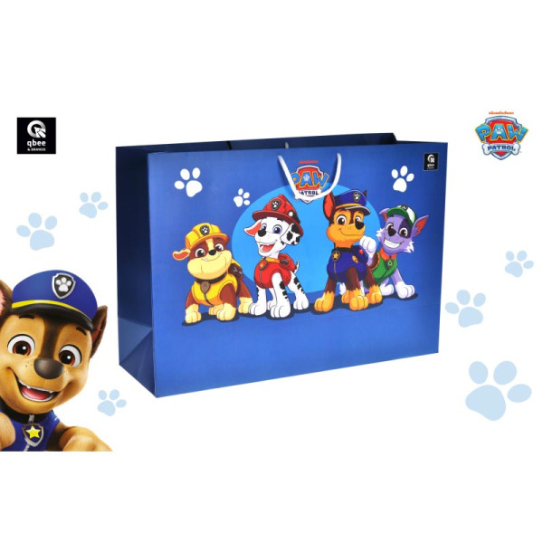Подарунковий пакет qbee "Щенячий Патруль: Команда хлопців" паперовий XL QB004-301 Подарунковий пакет qbee "Щенячий Патруль: Команда хлопців" паперовий XL QB004-301