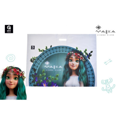 Подарунковий пакет qbee "Мавка" поліетиленовий XL QB005-302