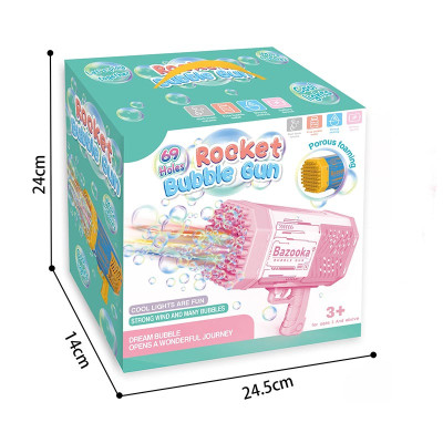 Іграшковий пістолет стріляє мильними бульбашками HT-026 Іграшковий пістолет стріляє мильними бульбашками HT-026
