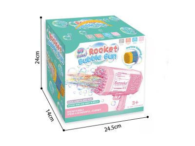 Іграшковий пістолет стріляє мильними бульбашками 10169 Іграшковий пістолет стріляє мильними бульбашками 10169