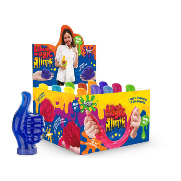 Вязка маса Слайм Danko Toys LIKE Magic Slime 350 г LMS-01-01U Вязка маса Слайм Danko Toys LIKE Magic Slime 350 г LMS-01-01U