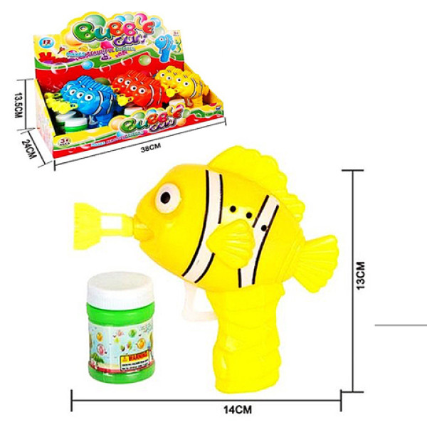 Мильні бульбашки пістолет Риба 74-7 Мильні бульбашки пістолет Риба 74-7