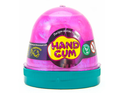 Лизун-антистрес ТМ Mr.Boo Hand gum Малиновий 120 г. 80104 Лизун-антистрес ТМ Mr.Boo Hand gum Малиновий 120 г. 80104