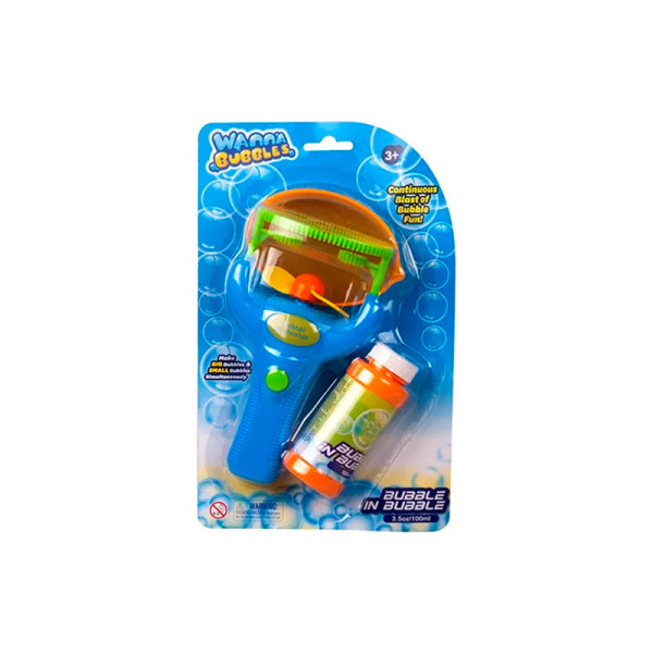 Мильні бульбашки "Бульбашки в бульбашці" 100 мл синій BB118-2 Мильні бульбашки "Бульбашки в бульбашці" 100 мл синій BB118-2