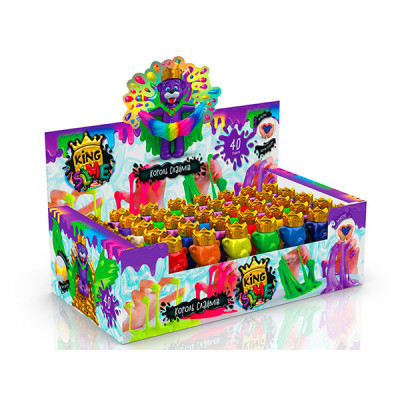 Слайм Danko Toys "King Slime" у вигляді ведмедика SLM-05-01U Слайм Danko Toys "King Slime" у вигляді ведмедика SLM-05-01U