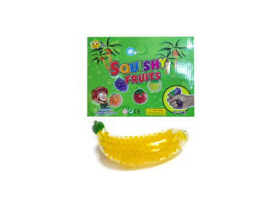 Антистрес з орбізами "Банан" в блоці 12шт. р.11*5*35см M1217