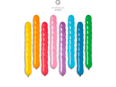 Повітряні кульки латексні Спіраль Gemar Balloons асортимент AS1 80 Повітряні кульки латексні Спіраль Gemar Balloons асортимент AS1 80
