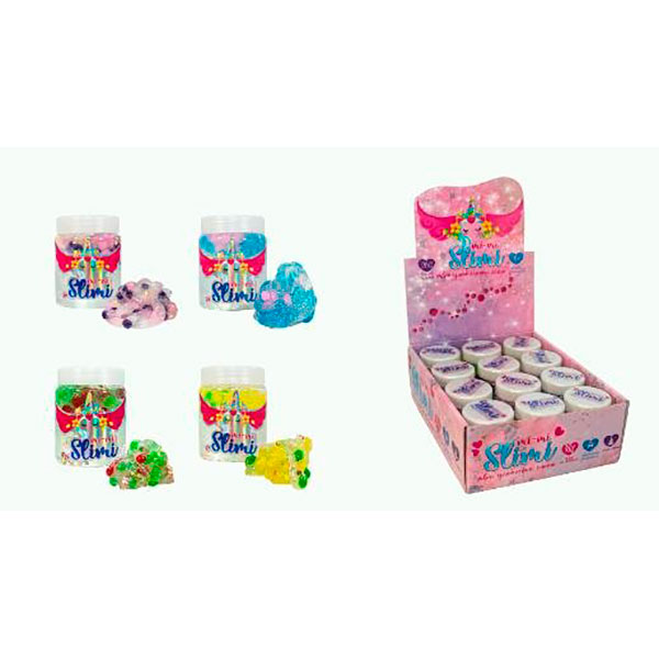 Слайм "Mi-mi Slimi - з помпонами" - 250 г в асорт. 71815 Слайм "Mi-mi Slimi - з помпонами" - 250 г в асорт. 71815
