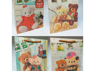 Пакет 20*25*10 "Ведмежата" (12 шт в пак) 291726 Пакет 20*25*10 "Ведмежата" (12 шт в пак) 291726