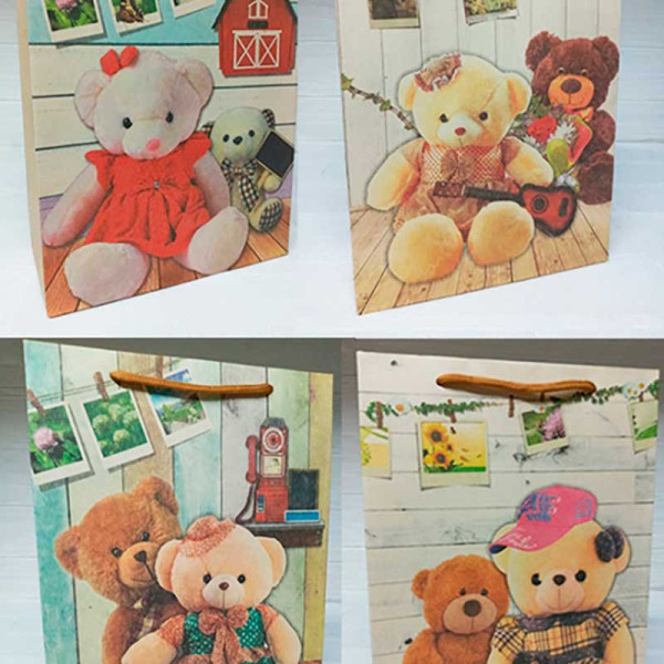 Пакет 20*25*10 "Ведмежата" (12 шт в пак) 291726 Пакет 20*25*10 "Ведмежата" (12 шт в пак) 291726