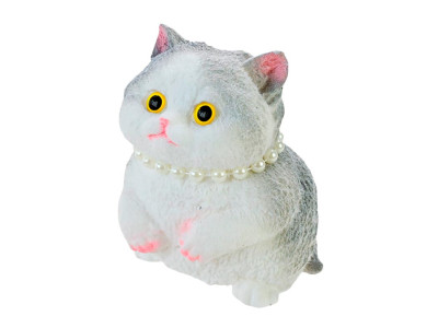 Антистрес Таба котик 14 см C2871_Gray