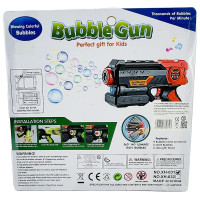 Іграшковий Пістолет стріляє мильними бульбашками зі світлом XH-031_Black