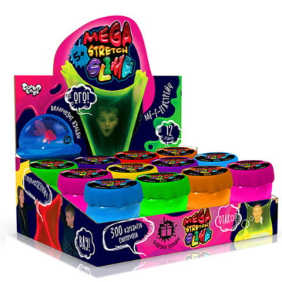 Слайм Danko Toys "Mega Stretch Slime" 200 г SLM-10-01U