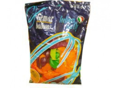 Надувні кульки 8" неон асорті AF80