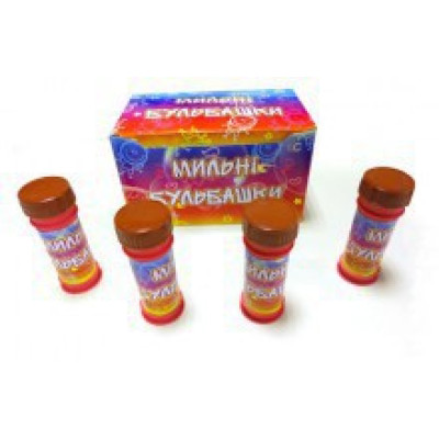 Мильні бульбашки 60 мл МКТ