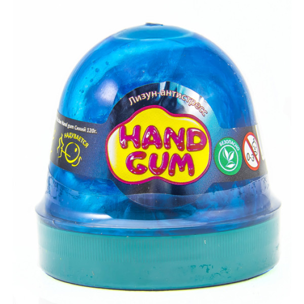 Лизун-антистрес ТМ Mr.Boo Hand gum Синій 120 г. 80098