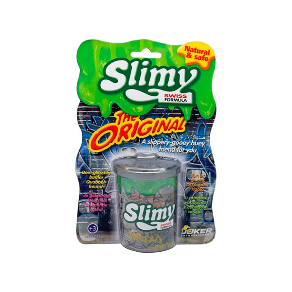 Іграшкова масса Slimy - Лізун у сміттєвому баку 140 g (г) 33515 Іграшкова масса Slimy - Лізун у сміттєвому баку 140 g (г) 33515