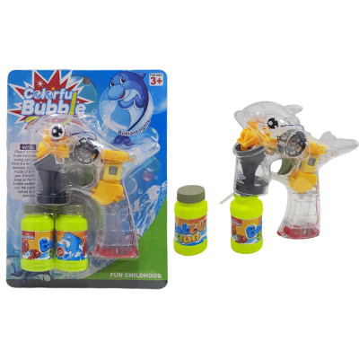 Пістолет з мильними бульбашками "Дельфінчик" 9618-14
