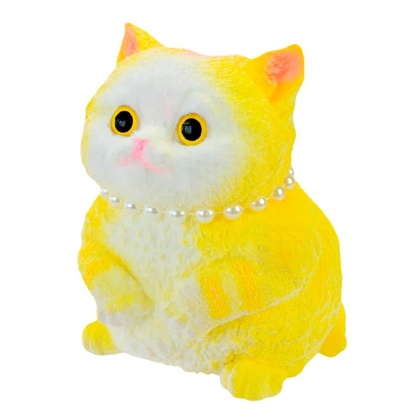 Антистрес Таба котик 14 см C2871_Yellow