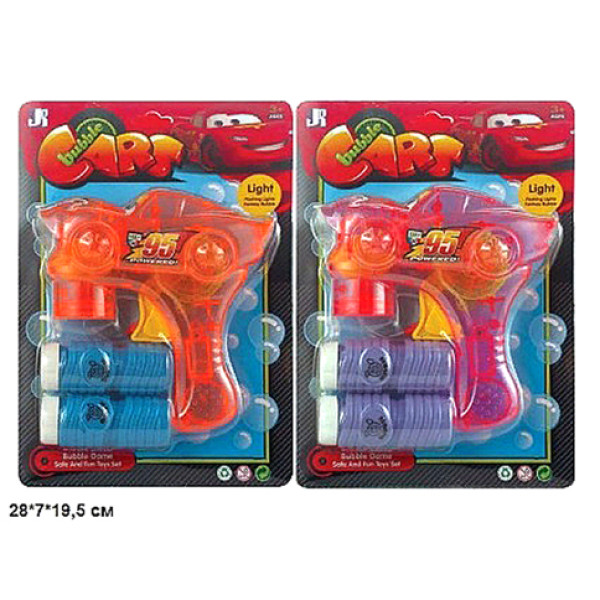 Мильні бульбашки пістолет Тачки P8318