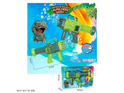 Установка з мильними бульбашками "Динозавр" на батарейках 2022-24A