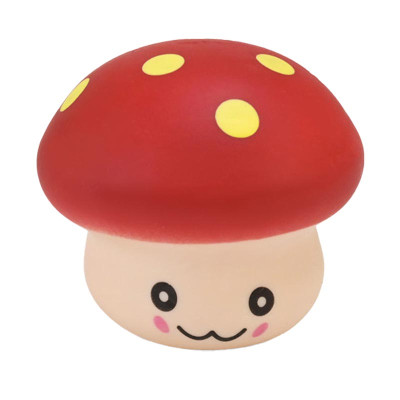 Іграшка Антистрес Сквіш YabbaDabba грибочок 6 см YD2523_Red