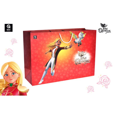 Подарунковий пакет qbee "Тара Данкан" паперовий XL QB004-306