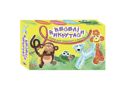 Набір для творчості (укр) "Веселі викрутаси" 313 Набір для творчості (укр) "Веселі викрутаси" 313