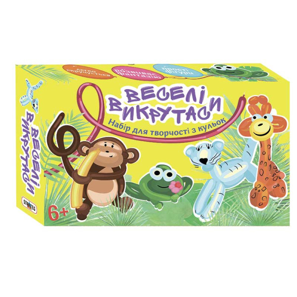 Набір для творчості (укр) "Веселі викрутаси" 313 Набір для творчості (укр) "Веселі викрутаси" 313