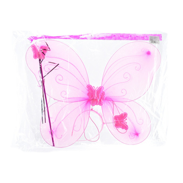 Карнавальний набір "Метелик" 3 предмети 40x46.5 см NYA180062 Карнавальний набір "Метелик" 3 предмети 40x46.5 см NYA180062