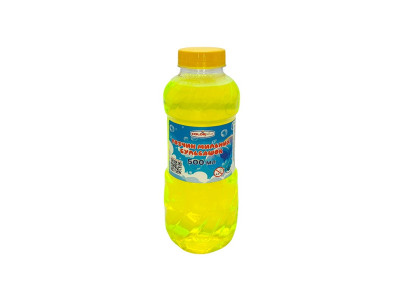 Розчин для мильних бульбашок Colorplast блакитний 500 мл 3405_Yellow
