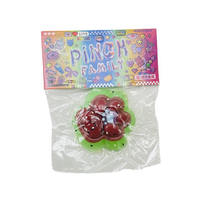 Сквіш Лапка-антистрес зелено-коричнева st-69