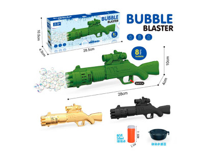 Мильні бульбашки арт. 3939-141 (168шт/2) Пістолет запаска 28 см 3 кольор 3939-141