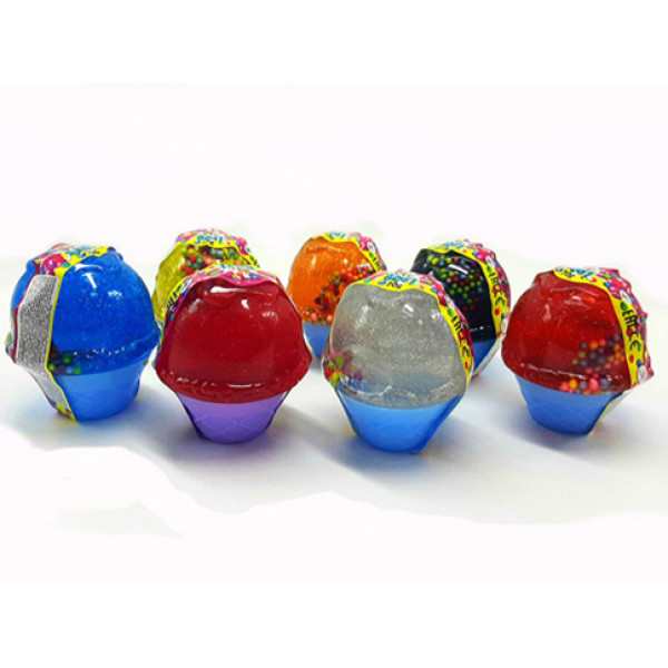 Лизун-антистрес ТМ Mr.Boo Морозиво глітер 70 г 80059