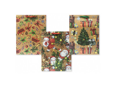 Пакет "Новорічний сувенір" 44x31x17 см 291417 Пакет "Новорічний сувенір" 44x31x17 см 291417