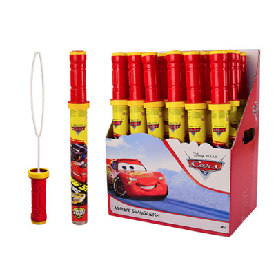 Мильні бульбашки " Cars" (Тачки) 160 мл 35 см KC-0060