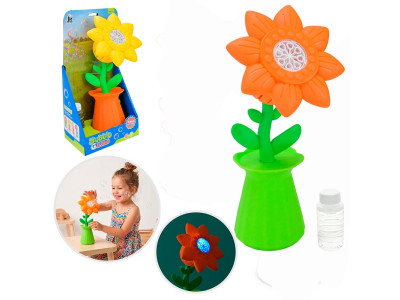 Генератор Мильних бульбашок квітка 181A_Orange-Green