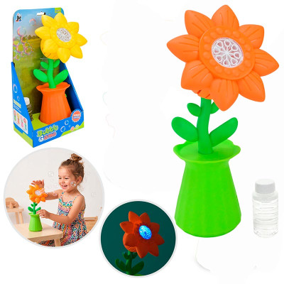 Генератор Мильних бульбашок квітка 181A_Orange-Green